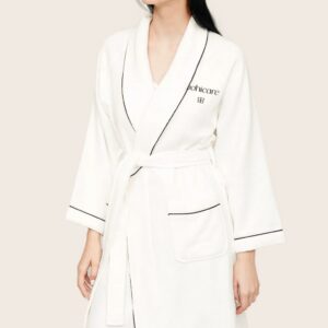 Халат BOHICARE из 100% хлопка в вафельной ткани – комфортный домашний халат, Таллинн