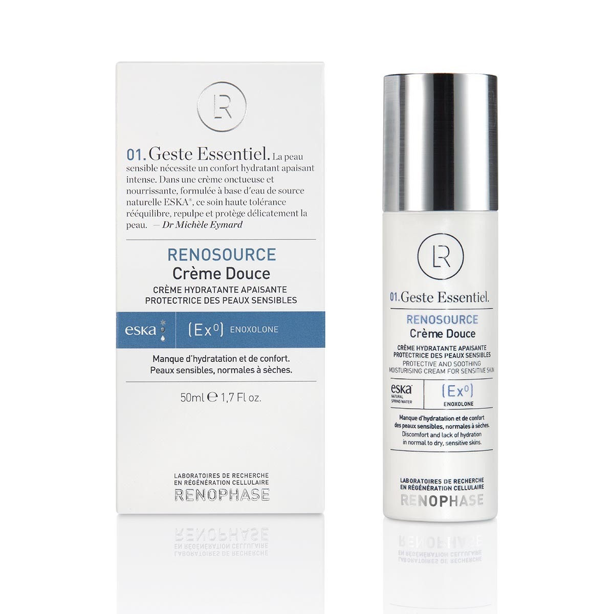 RENOPHASE RENOSOURCE Cr&egrave;me douce &ndash; увлажняющий и успокаивающий крем для ухода за лицом в Таллинне