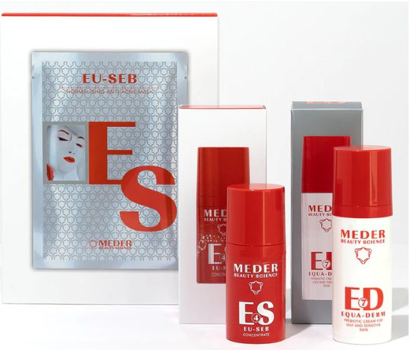 EU-SEB ANTI-ACNE SET (ES4+ED7) &ndash; набор против акне с пребиотиками для жирной кожи